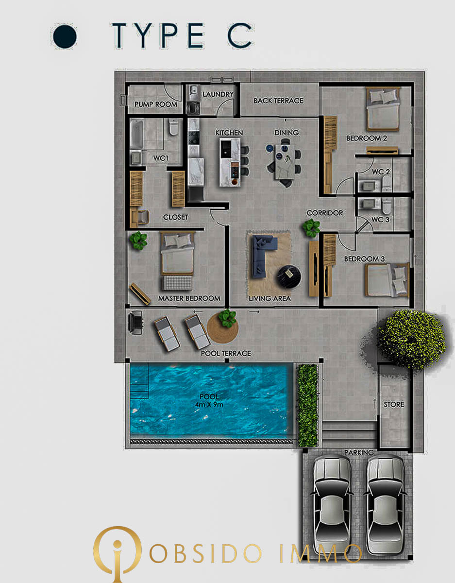 Obsido – Achat immobilier – Hua Hin – Villa – Sivana-29