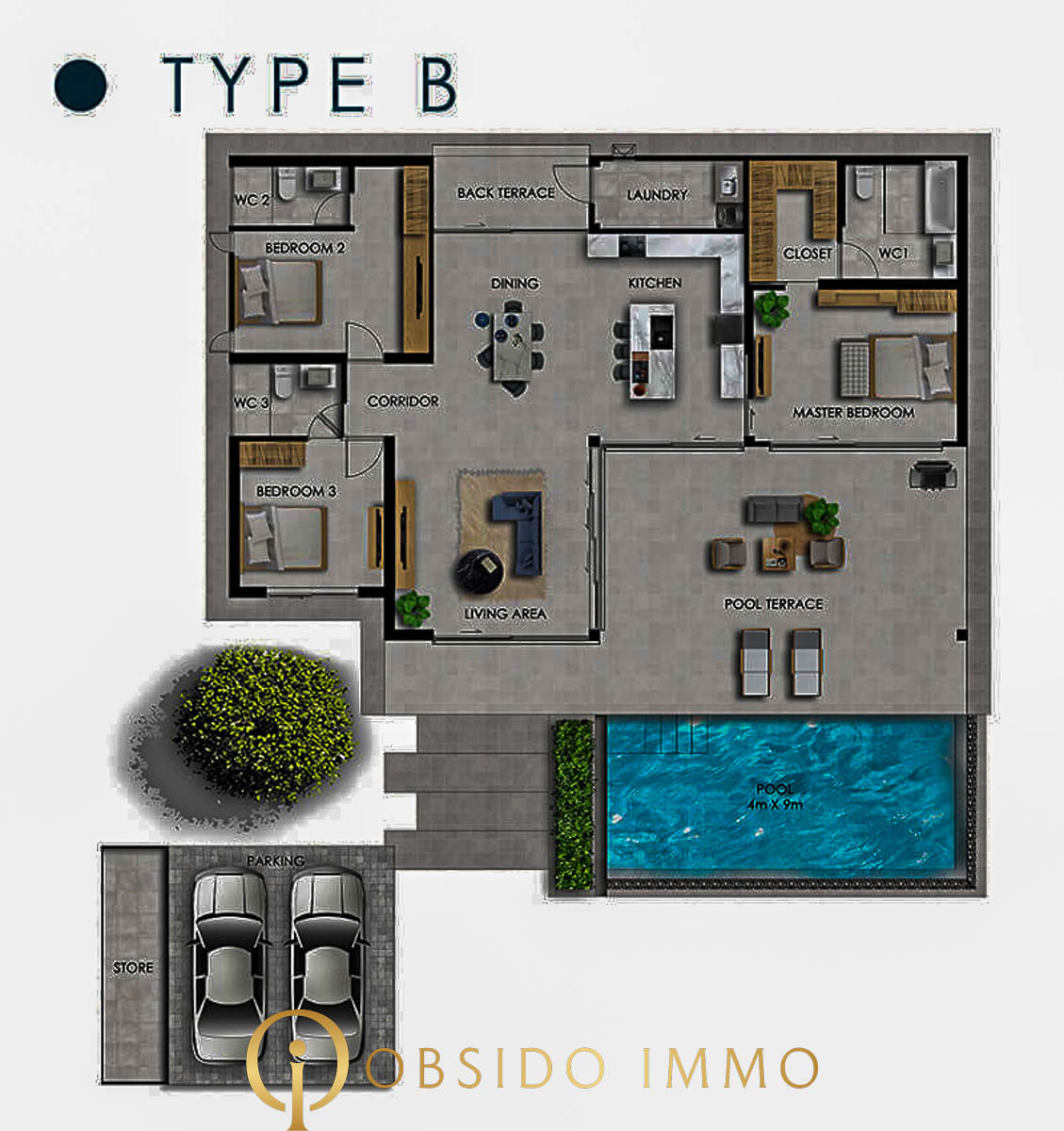 Obsido – Achat immobilier – Hua Hin – Villa – Sivana-30