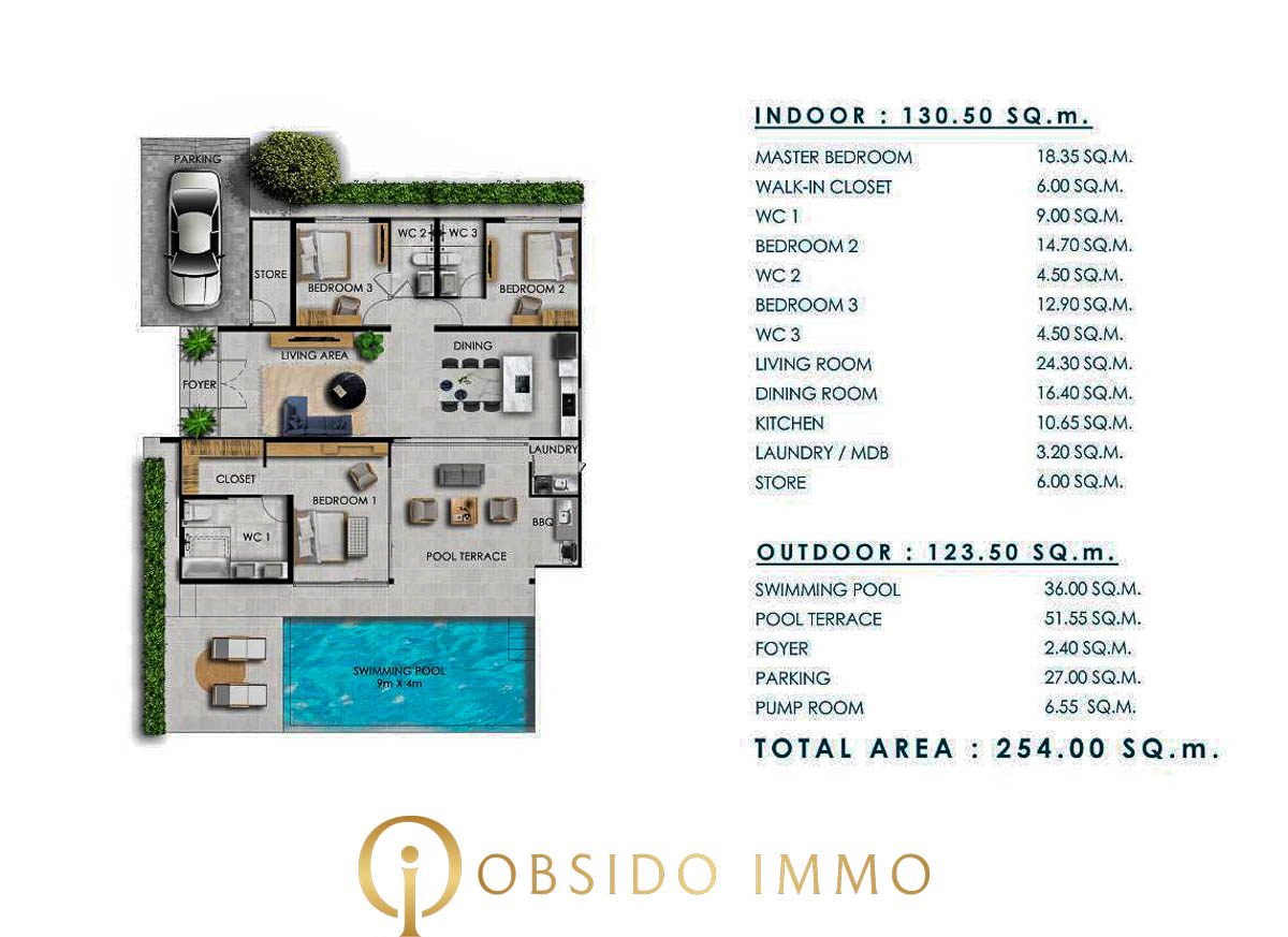 Obsido – Achat immobilier – Hua Hin – Villa – Sivana-34