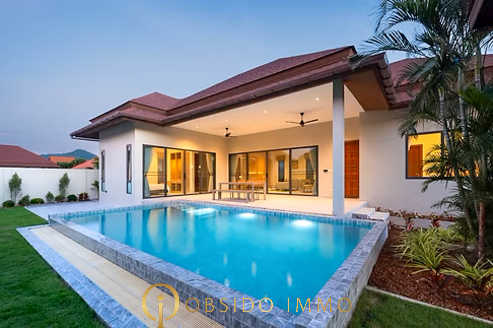 Obsido – Achat immobilier – Hua Hin – villa – Panorama Black Mountain -1