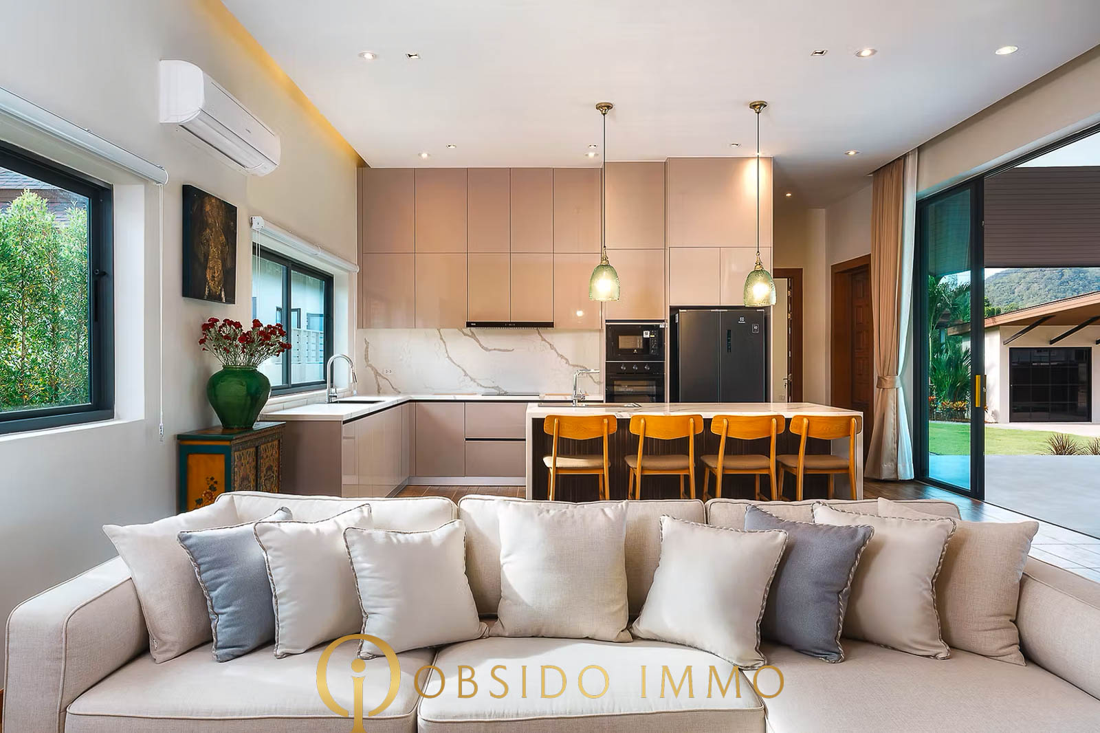 Obsido – Achat immobilier – Hua Hin – villa – Panorama Black Mountain -14