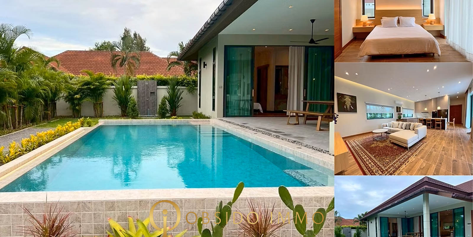 Obsido – Achat immobilier – Hua Hin – villa – Panorama Black Mountain -2