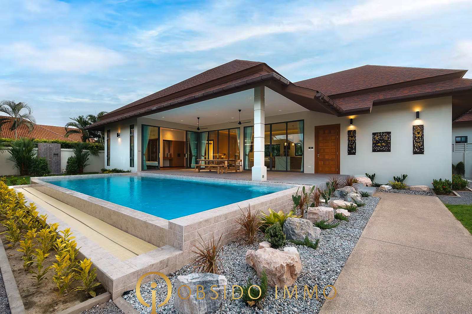 Obsido – Achat immobilier – Hua Hin – villa – Panorama Black Mountain -4