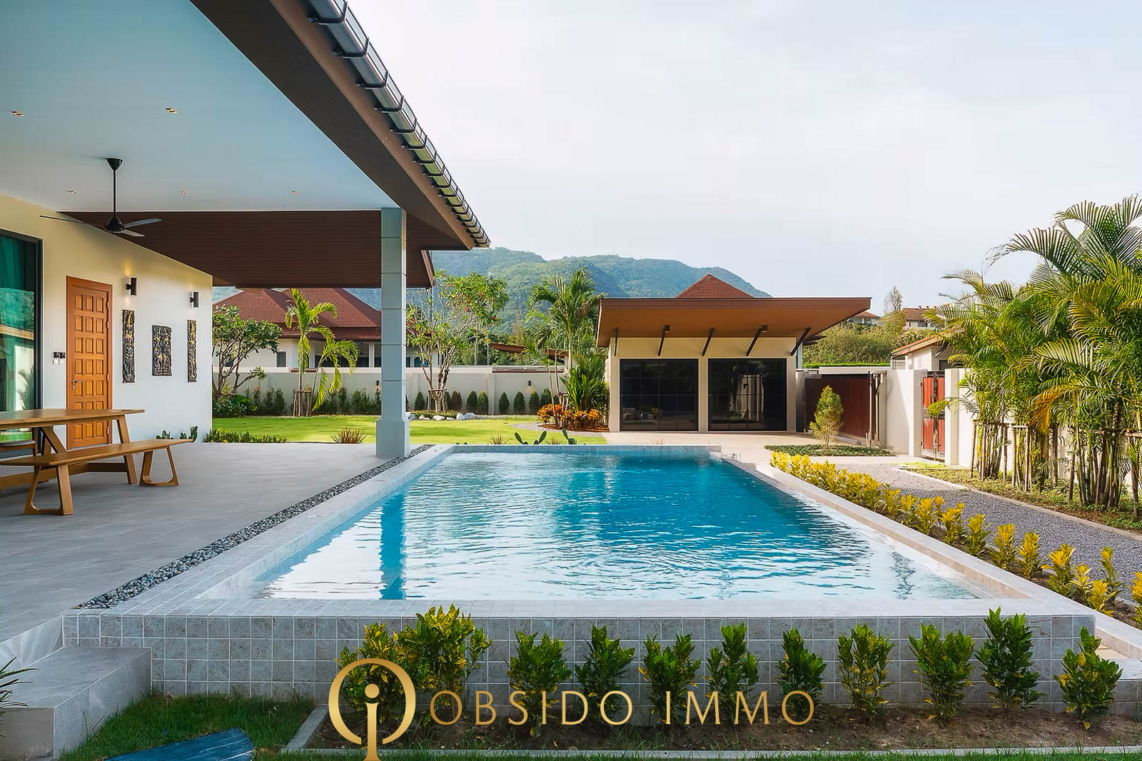 Obsido – Achat immobilier – Hua Hin – villa – Panorama Black Mountain -6