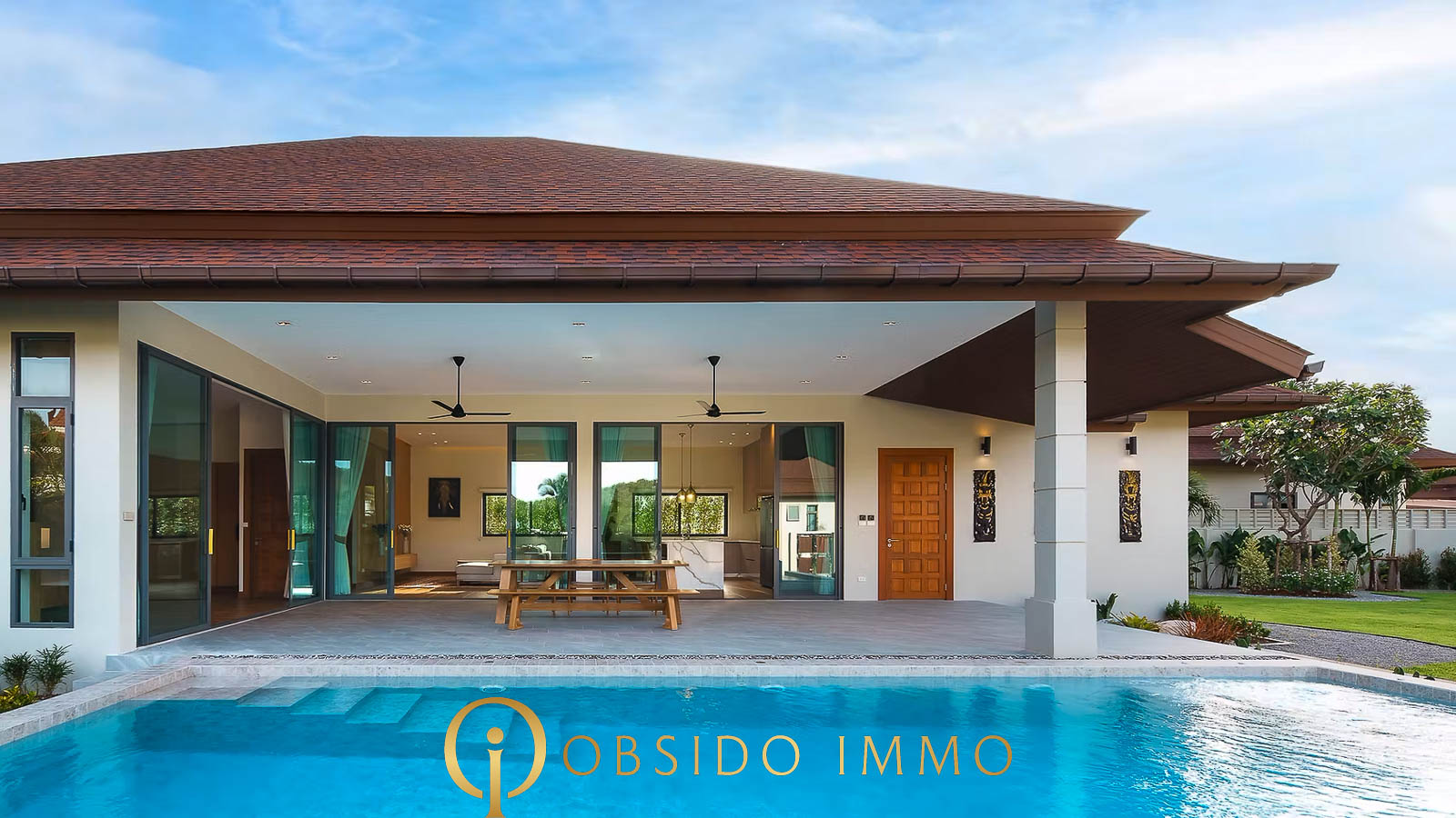 Obsido – Achat immobilier – Hua Hin – villa – Panorama Black Mountain -7