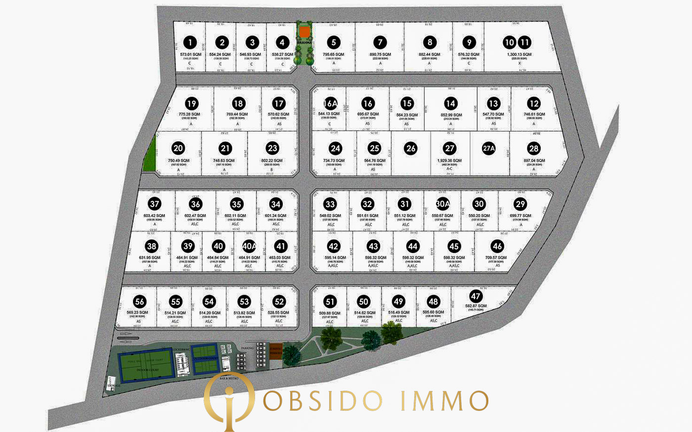 Obsido – Achat immobilier – Hua Hin – Villa – Sivana Hills – Plot 4-02