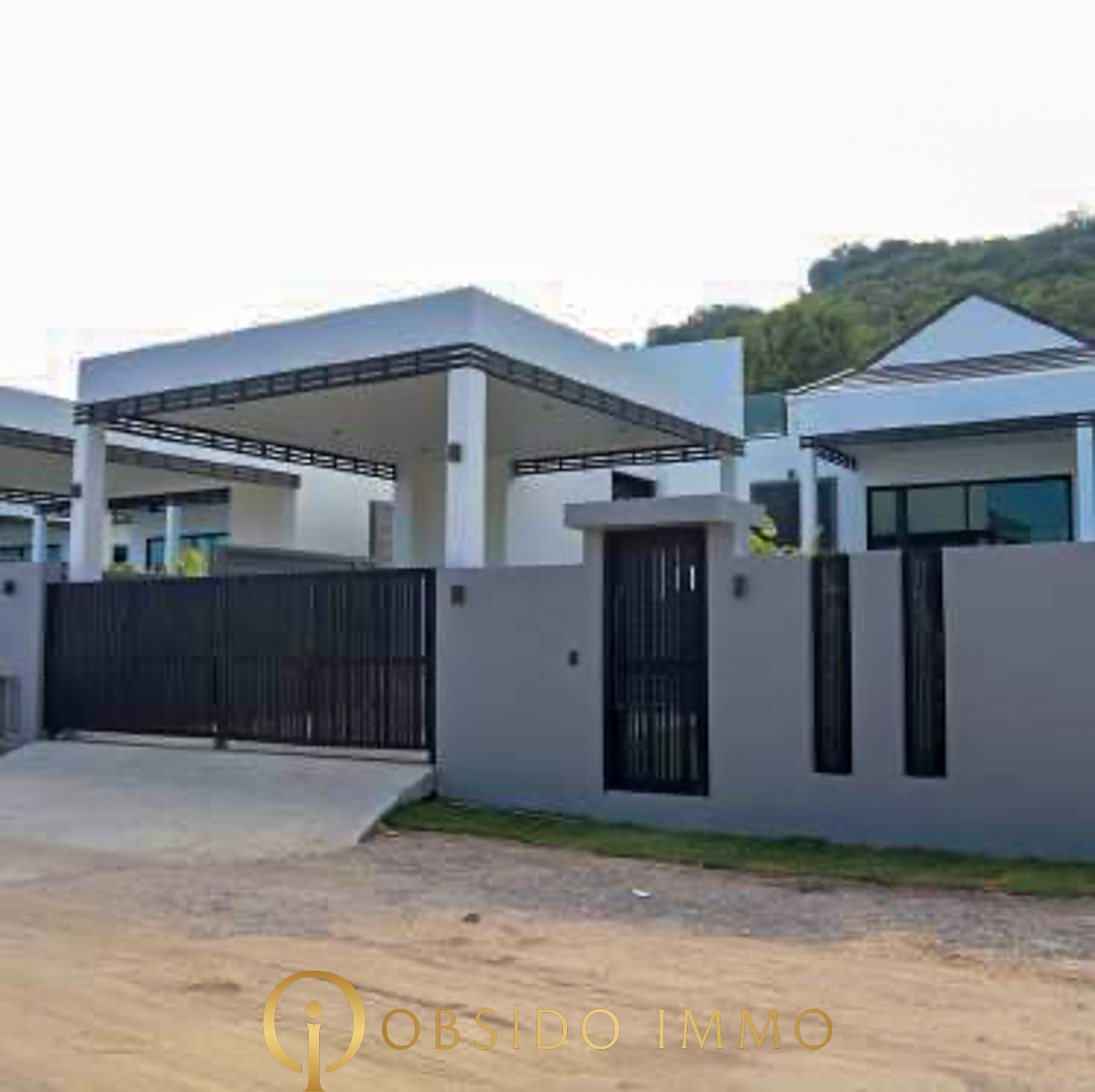 Obsido – Achat immobilier – Hua Hin – Villa – Sivana Hills – Plot 4-11