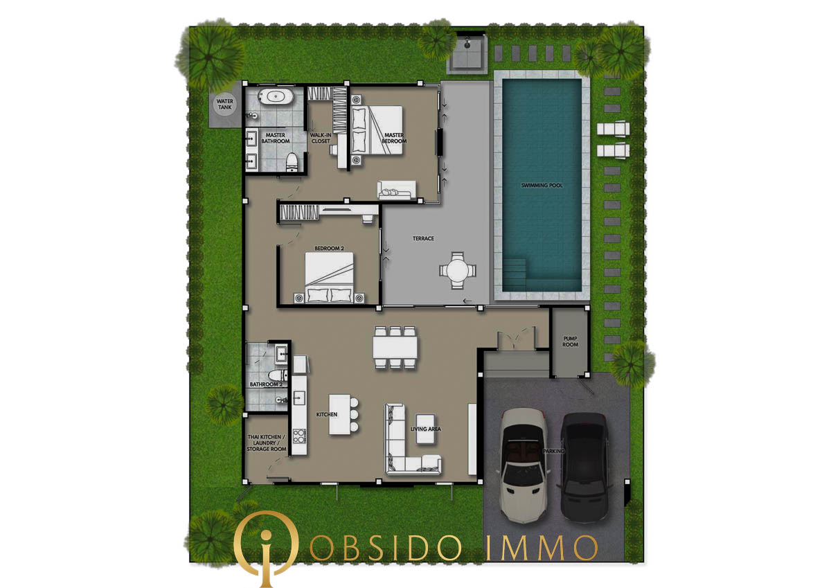 Obsido – Achat immobilier – Hua Hin – Villa – Terra-14