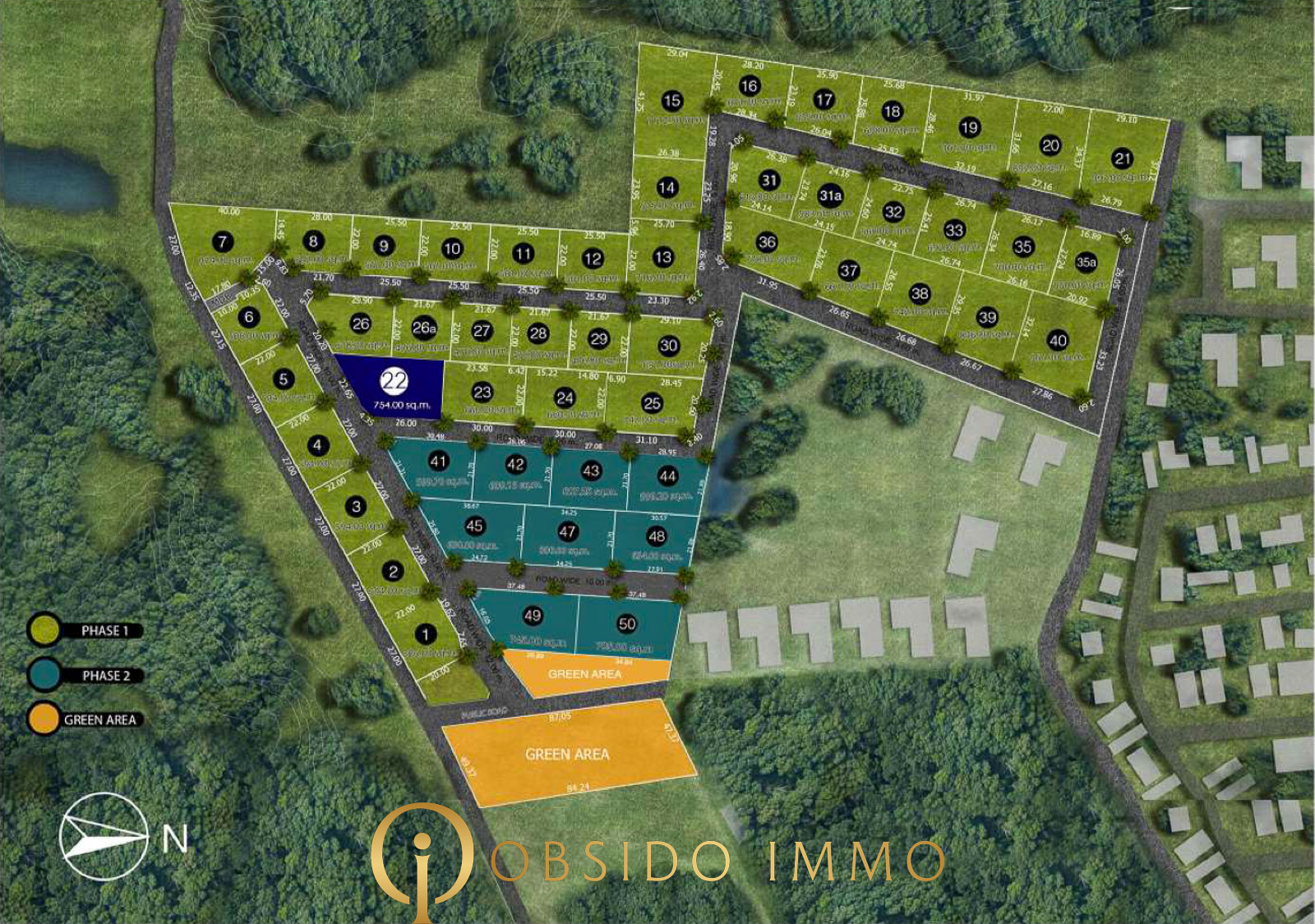 Obsido – Achat immobilier – Hua Hin – villa – Sivana Hideaway – plot 22 -3