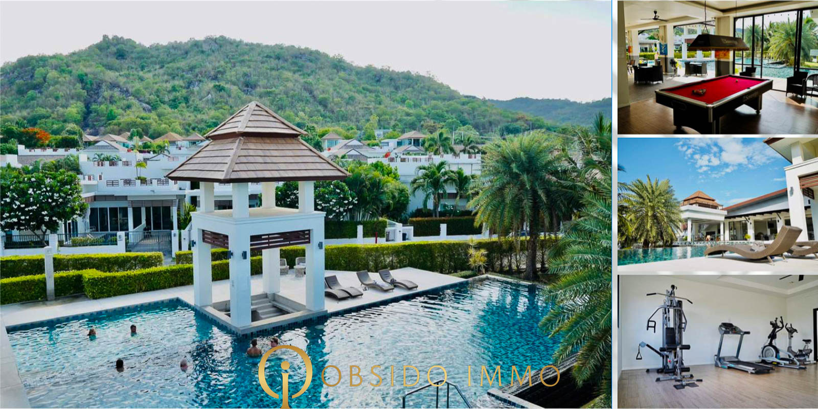 Obsido – Achat immobilier – Hua Hin – villa – Sivana garden – plot 2 -1
