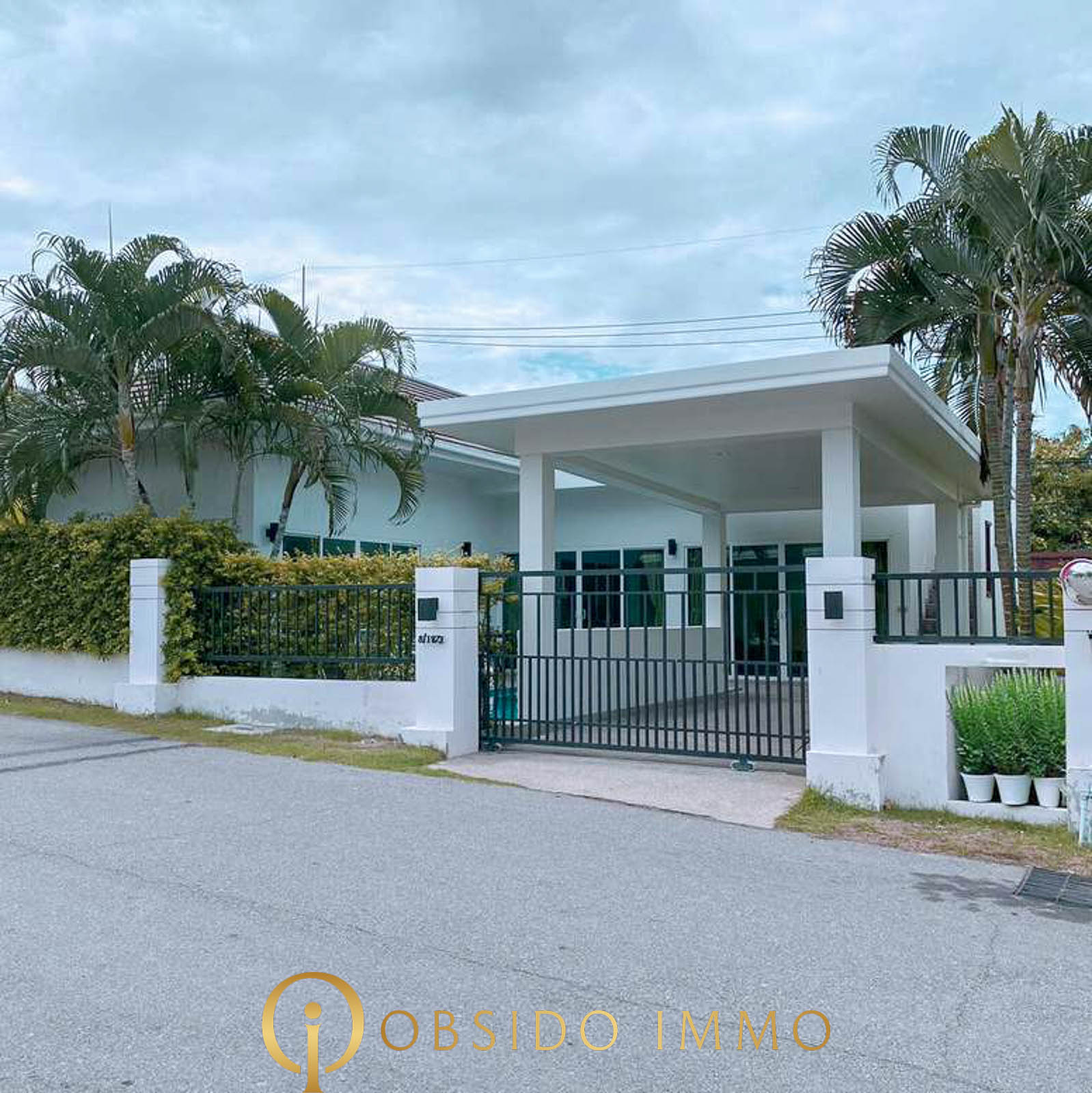 Obsido – Achat immobilier – Hua Hin – villa – Sivana garden – plot 2 -3