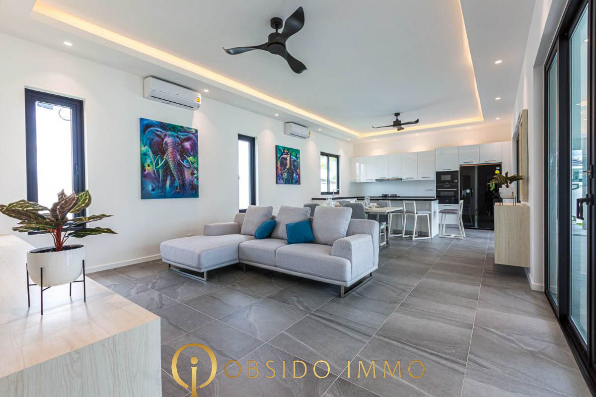 Obsido – Achat immobilier – Hua hin – Villa – Highland -19