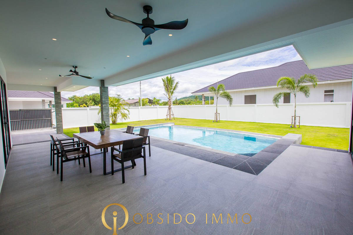 Obsido – Achat immobilier – Hua hin – Villa – Highland -21