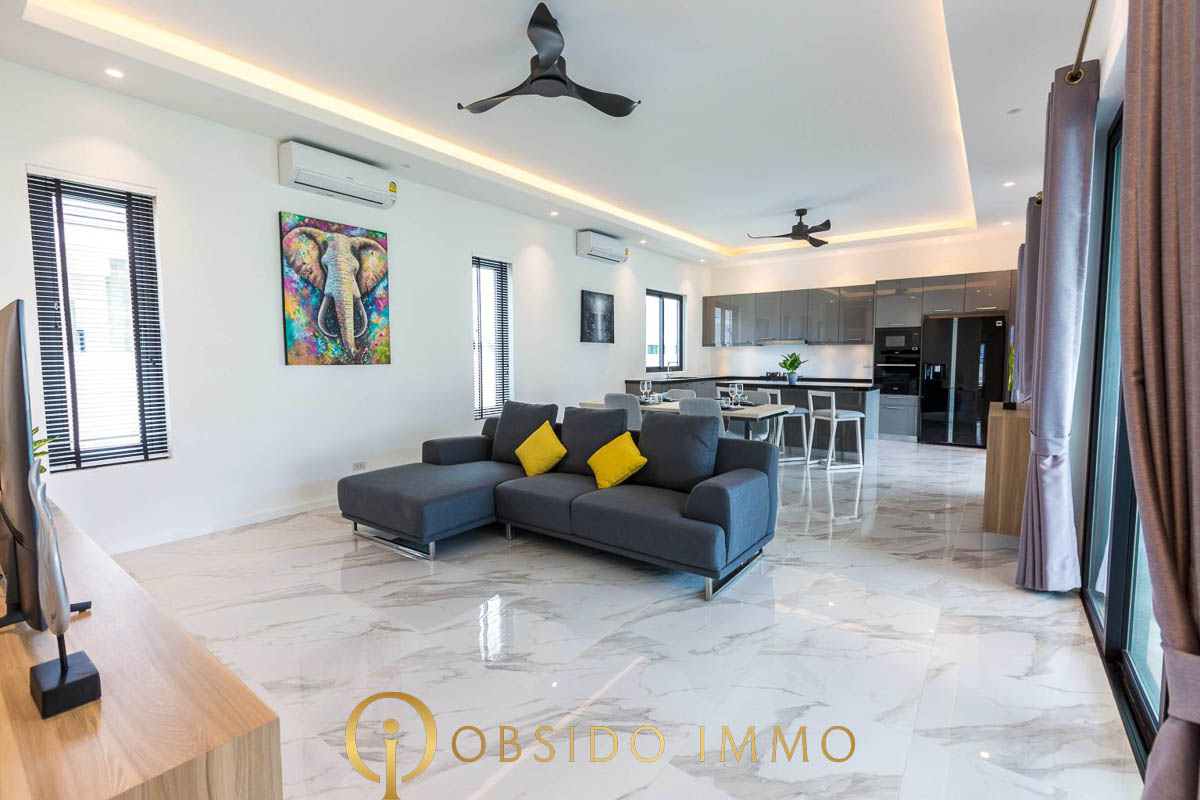 Obsido – Achat immobilier – Hua hin – Villa – Highland -22