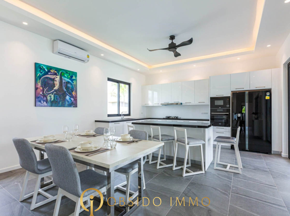 Obsido – Achat immobilier – Hua hin – Villa – Highland -23