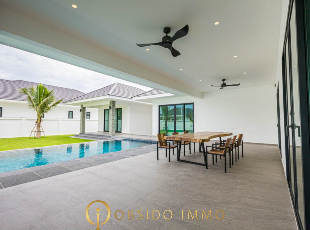 Obsido – Achat immobilier – Hua hin – Villa – Highland -26