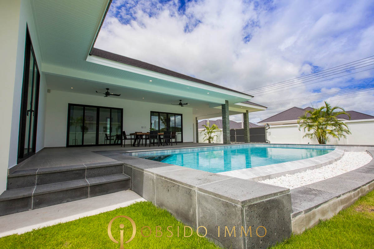 Obsido – Achat immobilier – Hua hin – Villa – Highland -29