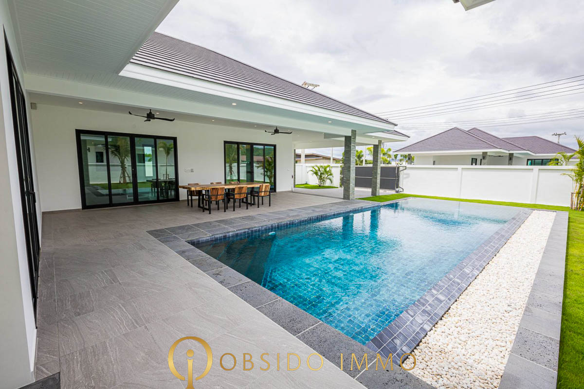 Obsido – Achat immobilier – Hua hin – Villa – Highland -35