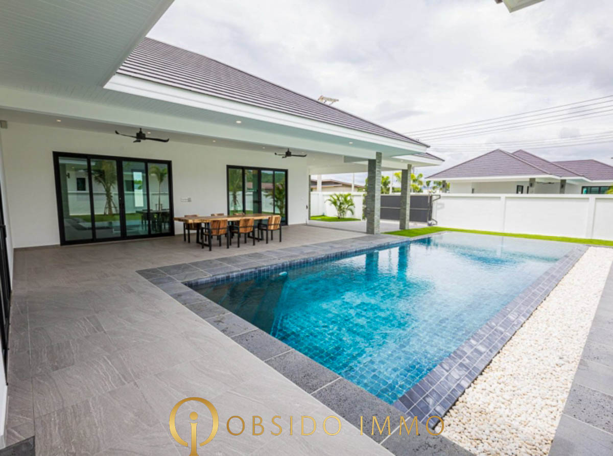 Obsido – Achat immobilier – Hua hin – Villa – Highland -36