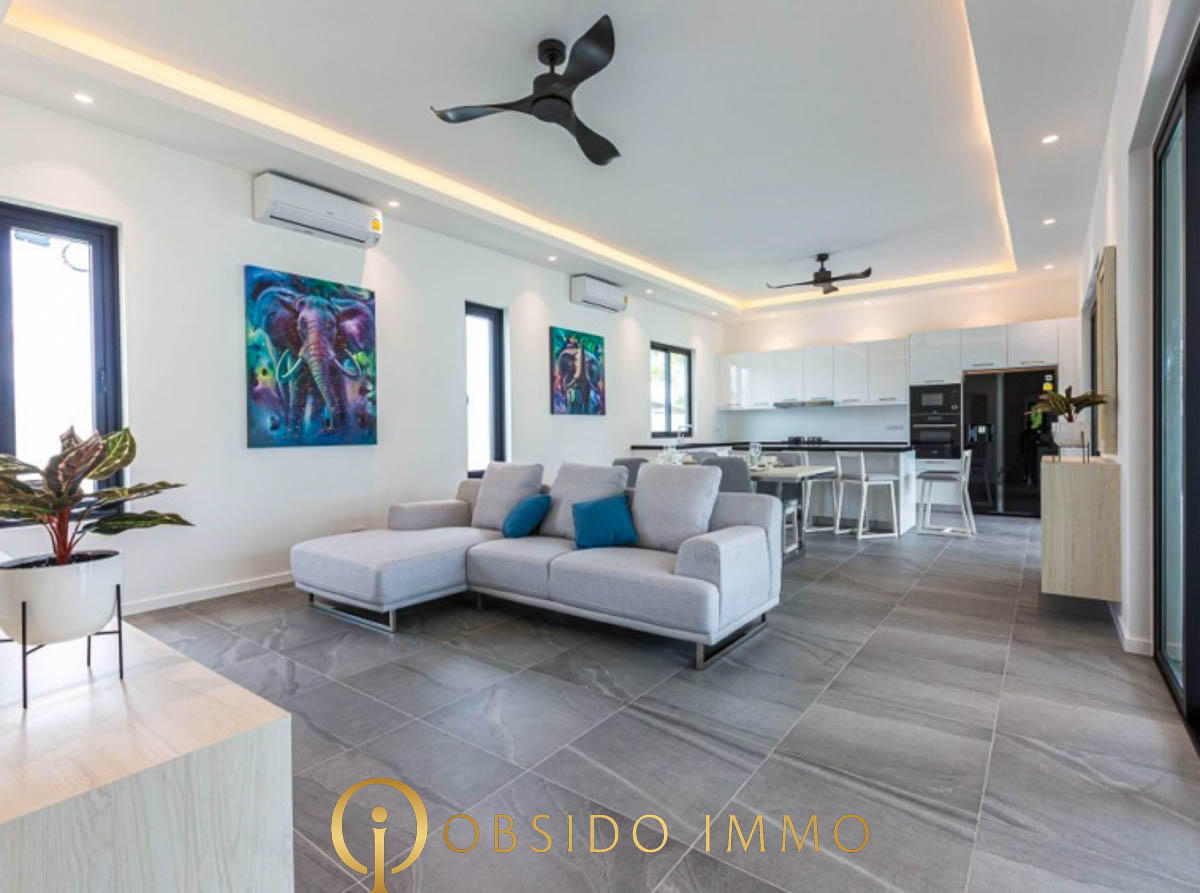 Obsido – Achat immobilier – Hua hin – Villa – Highland -38