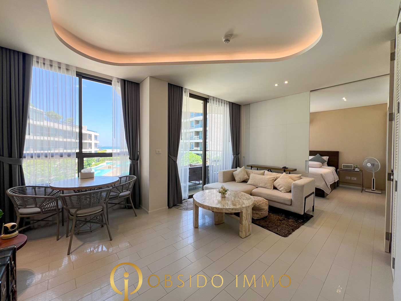 Obsido – Achat immobilier – Condo – Veranda – 2 Bedrooms – -12