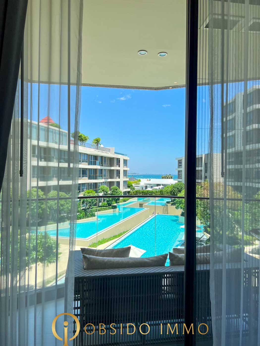 Obsido – Achat immobilier – Condo – Veranda – 2 Bedrooms – -2