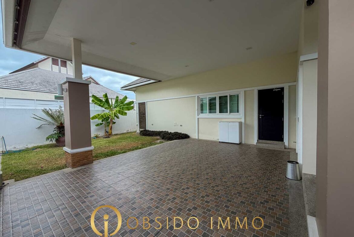 Obsido Immo – Hua Hin – Villa – Emerald Scenery – -03