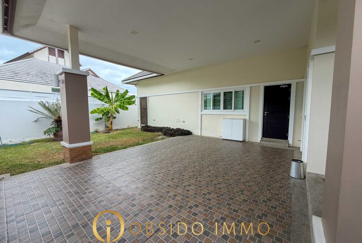 Obsido Immo – Hua Hin – Villa – Emerald Scenery – -04