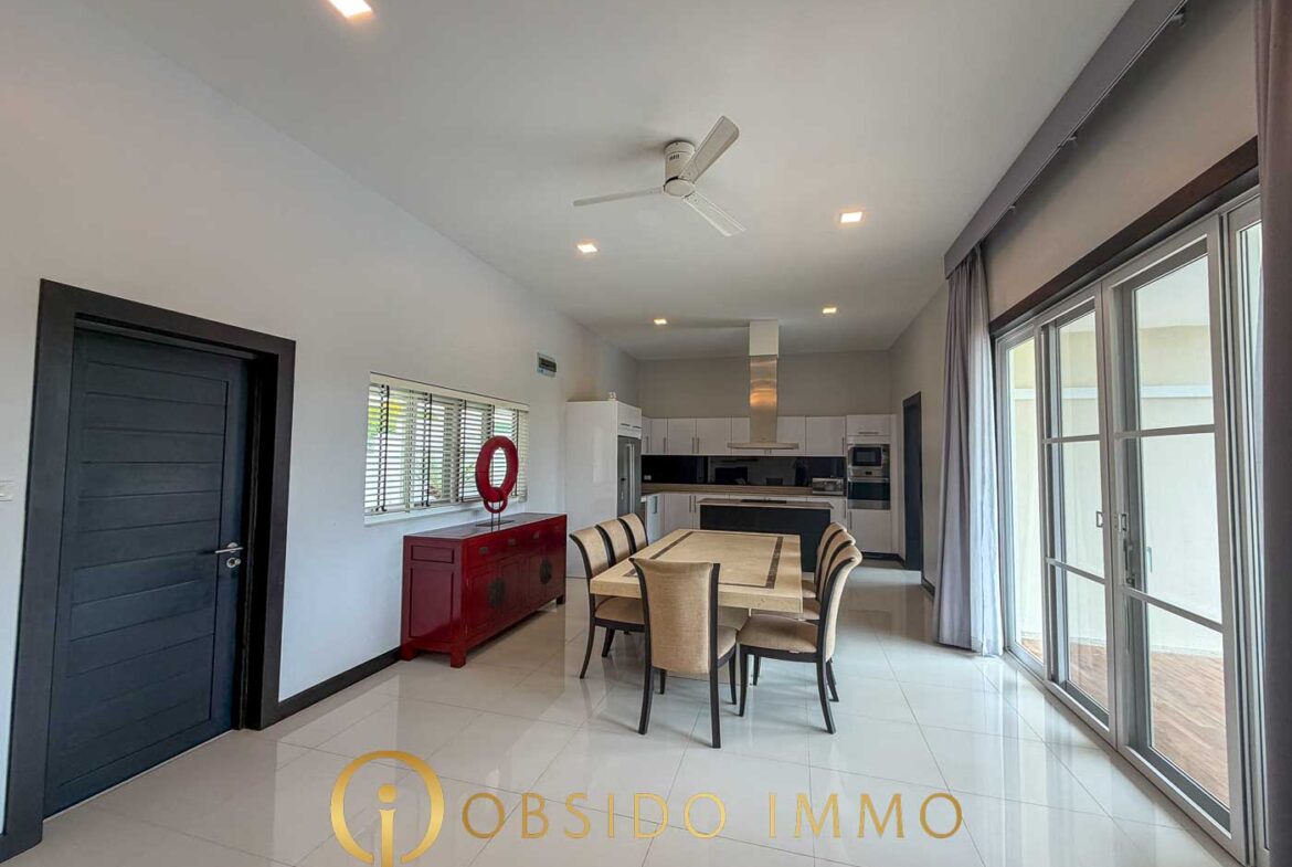 Obsido Immo – Hua Hin – Villa – Emerald Scenery – -05