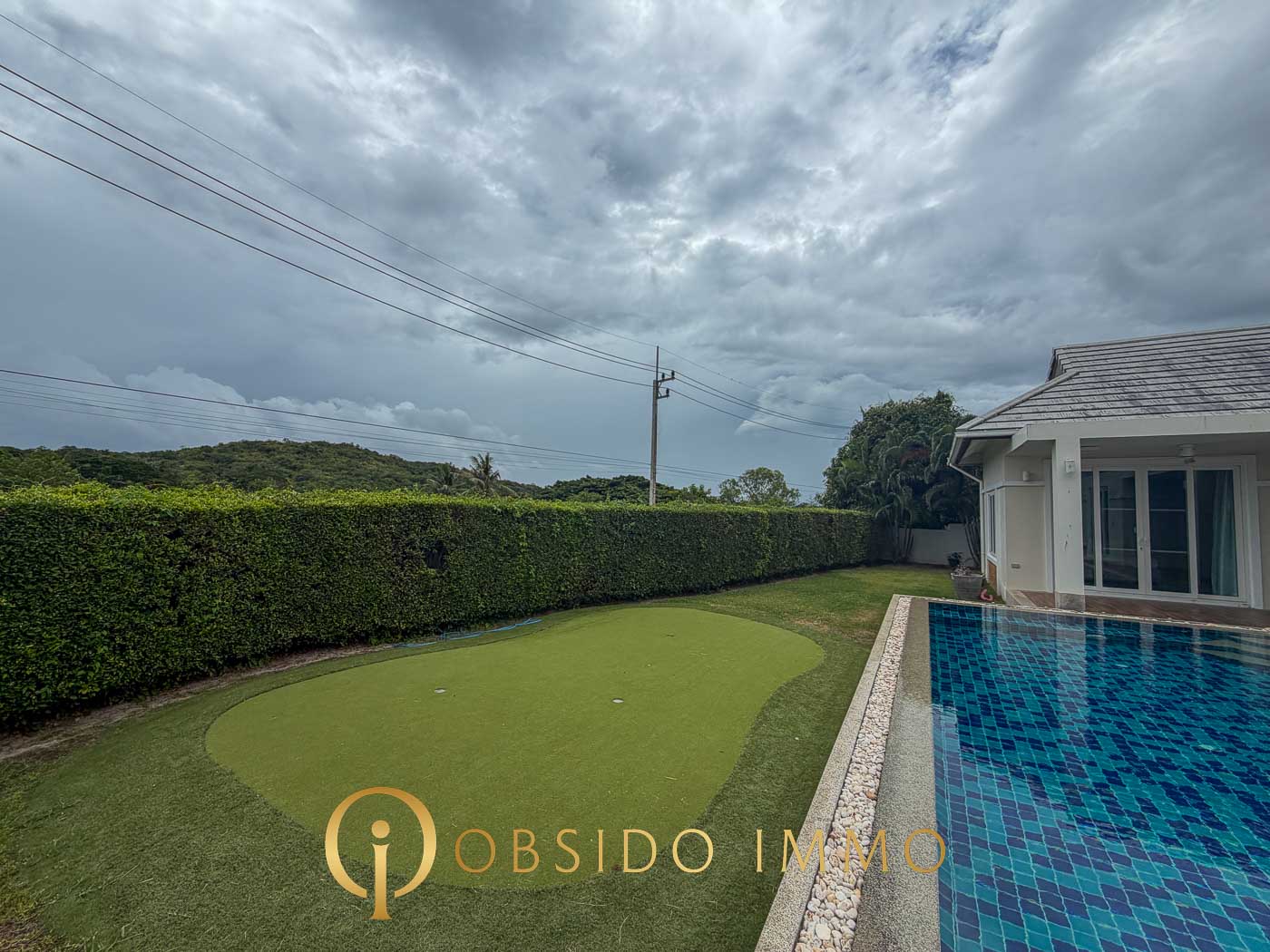 Obsido Immo – Hua Hin – Villa – Emerald Scenery – -17