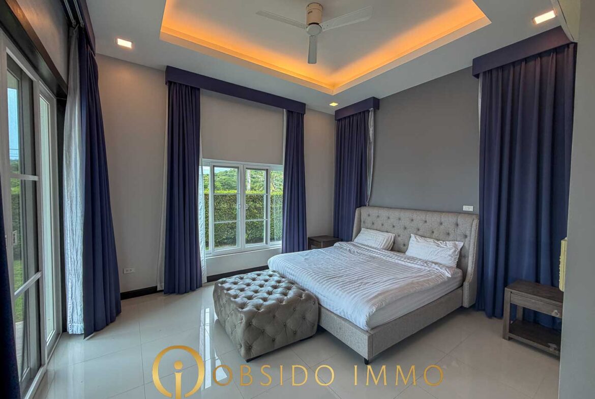 Obsido Immo – Hua Hin – Villa – Emerald Scenery – -24