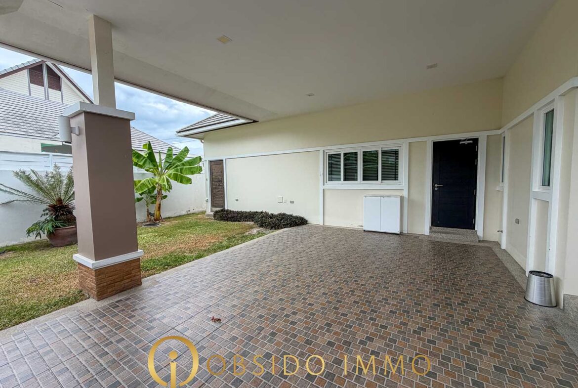 Obsido Immo – Hua Hin – Villa – Emerald Scenery – -30