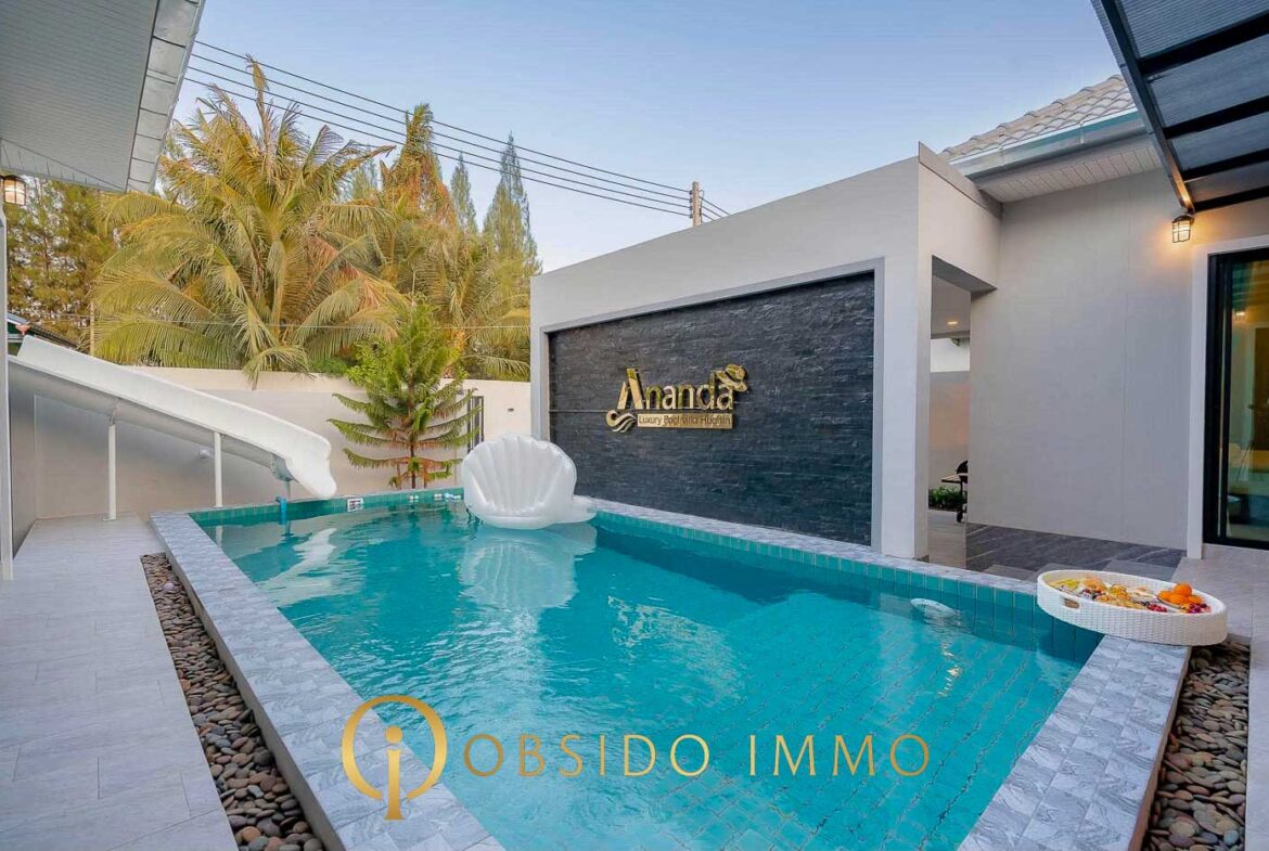 Obsido Immo – Hua Hin – Villa – Ananda – 4 bedrooms – -04